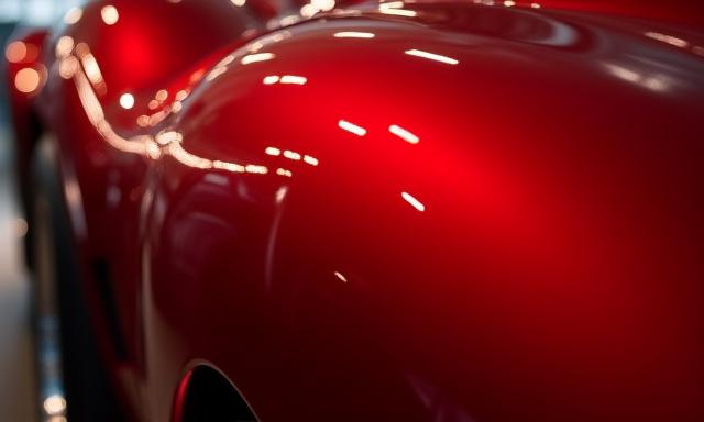 Carrozzeria lucida dopo la lucidatura